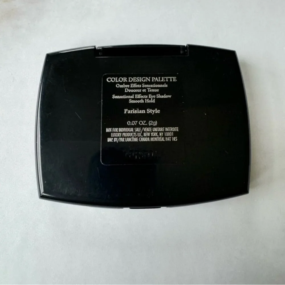 Lancome PARISIAN STYLE Color Design Eye Shadow Palette NEW Sensational Eyeshadow